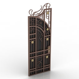 3D Door preview
