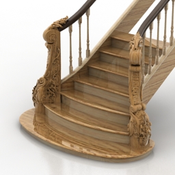stair 3D Model Preview #13ec011e