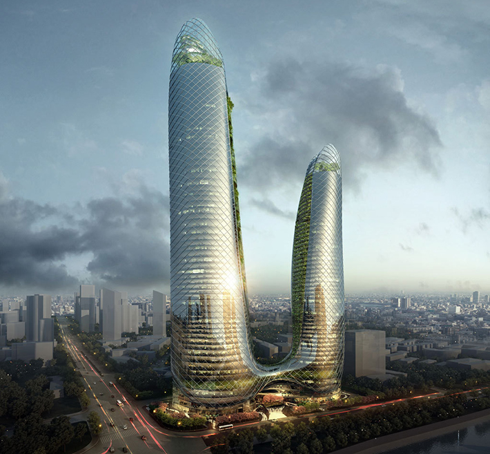 Mixed-use development, Chengdu, China