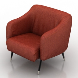 armchair 3D Model Preview #682742b0