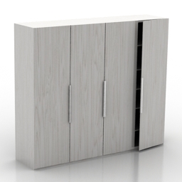 wardrobe 3D Model Preview #b30287fc