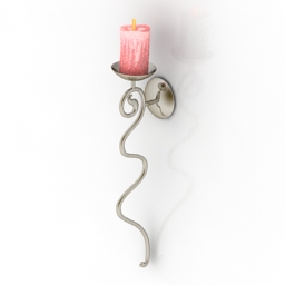 candlestick sconce 3D Model Preview #14342a22