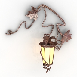3D Sconce preview