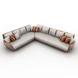 sofa corner 3D Model Preview #ad5a28dc