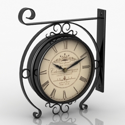 clock 3D Model Preview #3f6f2357