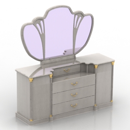 3D Dressing table preview