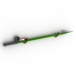 3D Spinning rod preview