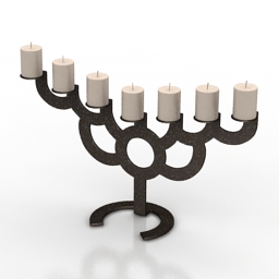 3D Candlestick preview