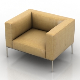 3D Armchair preview