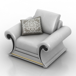 3D Armchair preview
