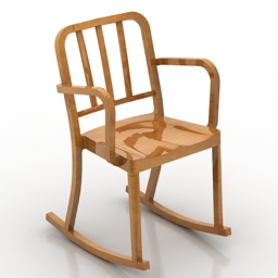 3D Armchair preview