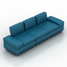 sofa 3D Model Preview #69d4b8c3