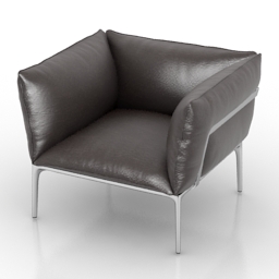 3D Armchair preview