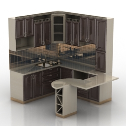 kitchen 3D Model Preview #18eb8179