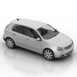 car golfv xform 3D Model Preview #56d49f17
