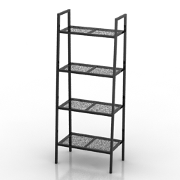 rack ikea regal lerberg 3D Model Preview #c9449458