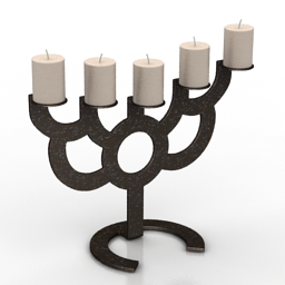 3D Candlestick preview