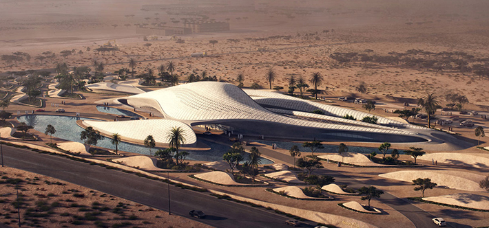 Bee’ah Headquarters by Zaha Hadid, Sharjah, UAE