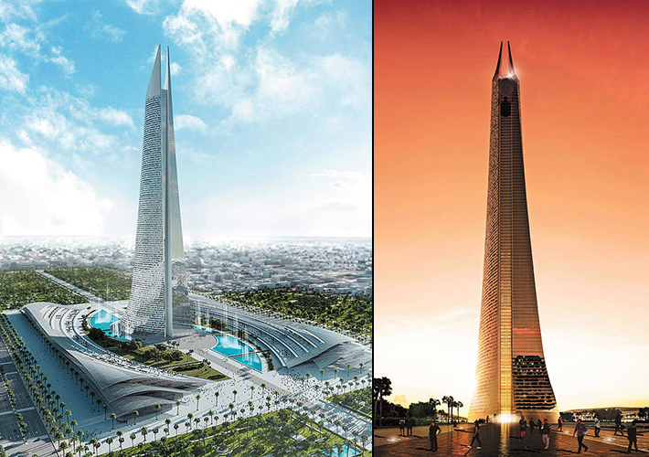 Africa's Tallest Skyscraper, Casablanca, Morocco