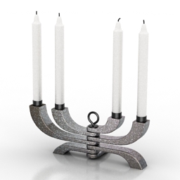 3D Candlestick preview