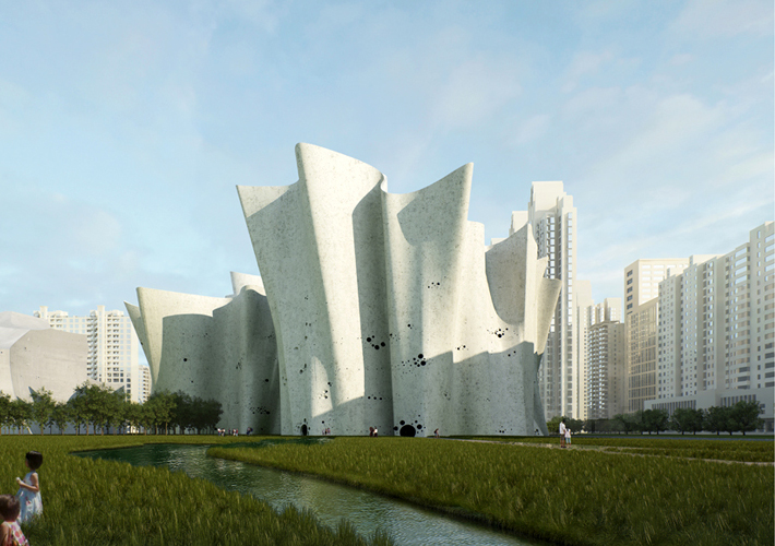 Guangzhou Cultural district, Guangzhou, China