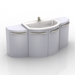 3D Wash-basin preview