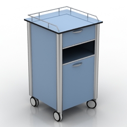 locker hospital 3D Model Preview #00747e61