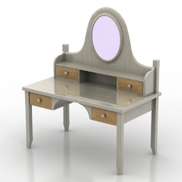 3D Dressing table preview
