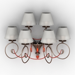 3D Sconce preview