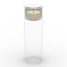 3D Candlestick preview