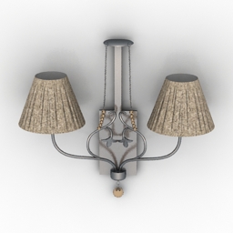3D Sconce preview