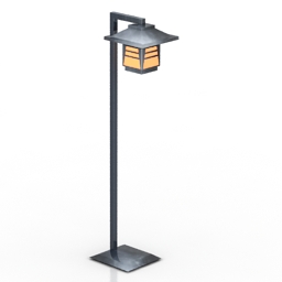3D Lamppost preview