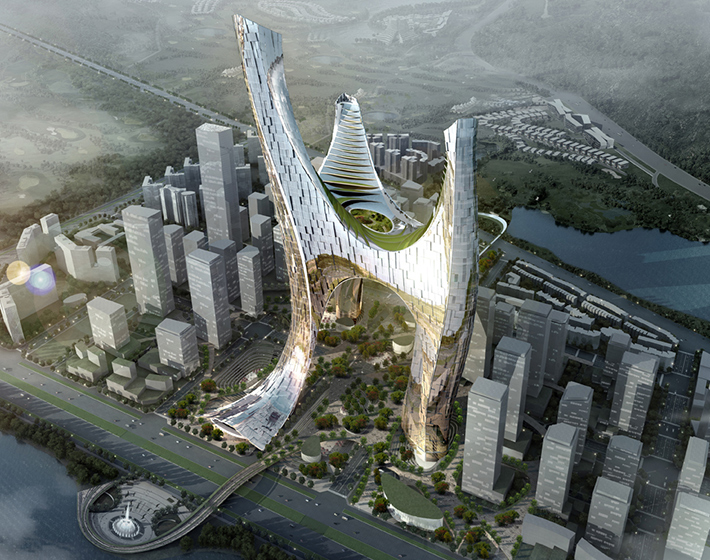 Shenzhen Bay Super City by UA Studio 7, China
