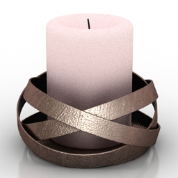 3D Candlestick preview