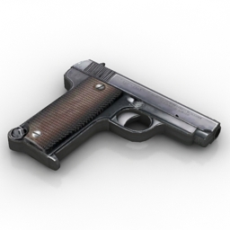 pistol 3D Model Preview #658f3a78