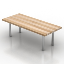 table - 3D Model Preview #2edd935c