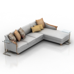 sofa 3D Model Preview #d1fc7206