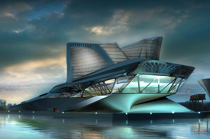 New Keelung Harbor Terminal Building, Keelung, Taiwan