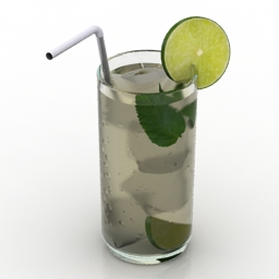 glass mojito 3D Model Preview #6cf585a5