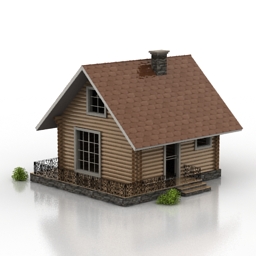 house wooden 2 3D Model Preview #ac27f018