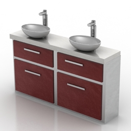 3D Wash-basin preview