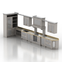 kitchen onlywood alice 3D Model Preview #eb6f074d