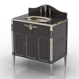 3D Wash-basin preview