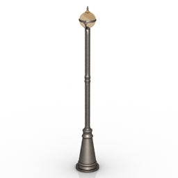 3D Lamppost preview