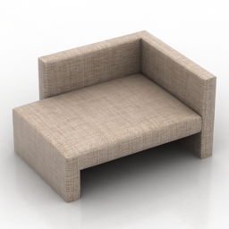 3D Armchair preview