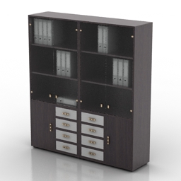 3D Bookcase preview