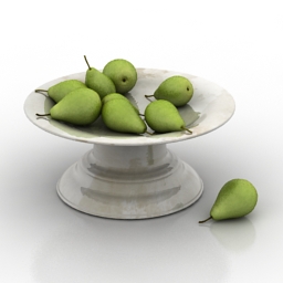 pears 3D Model Preview #a9e7d354
