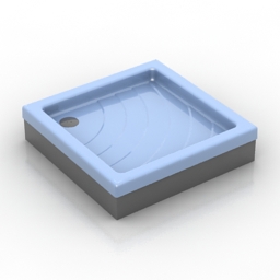 3D Shower tray preview