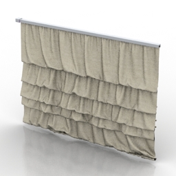 curtain 3D Model Preview #083a4068
