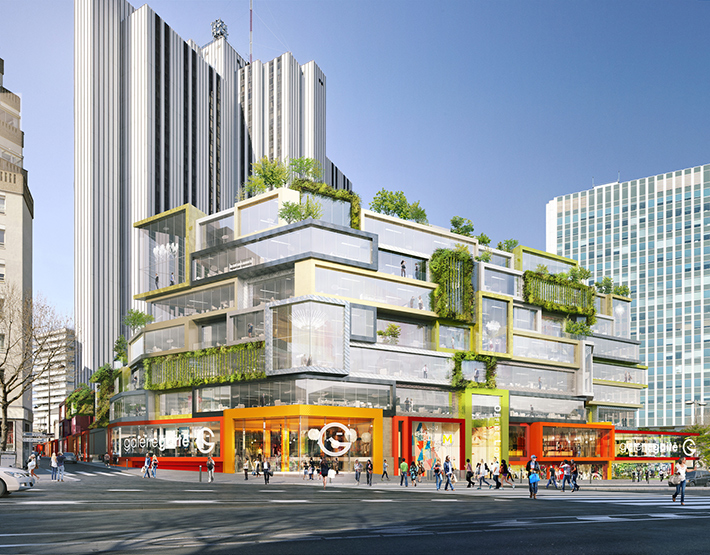 Montparnasse superblock restructuring, Paris, France